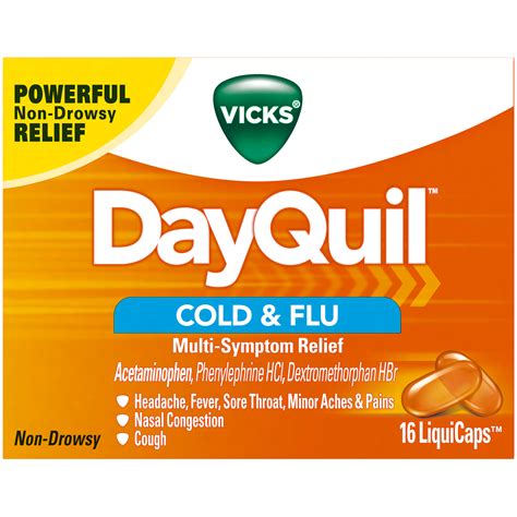Vicks DayQuil Cold & Flu LiquiCaps logo