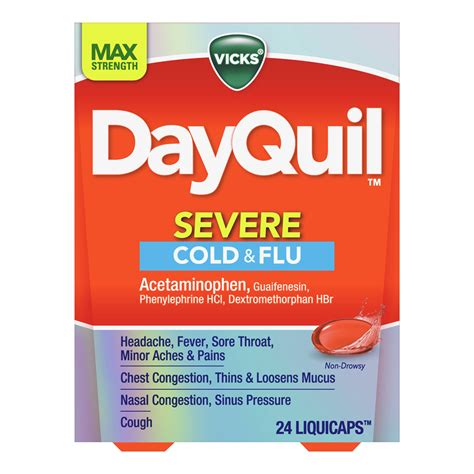 Vicks DayQuil Severe tv commercials