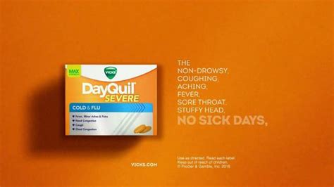 Vicks Dayquil Severe TV Spot featuring Janusz Hummel