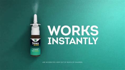 Vicks Sinex TV commercial - Knock Out Your Sinus Symptoms