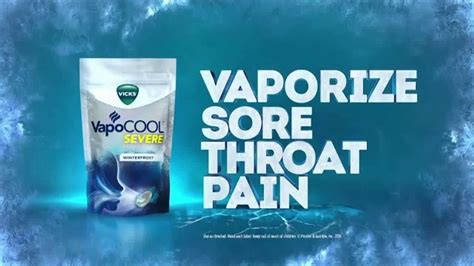 Vicks VapoCOOL Severe TV Spot, 'Vaporize Sore Throat Pain' featuring Myrasol Martinez