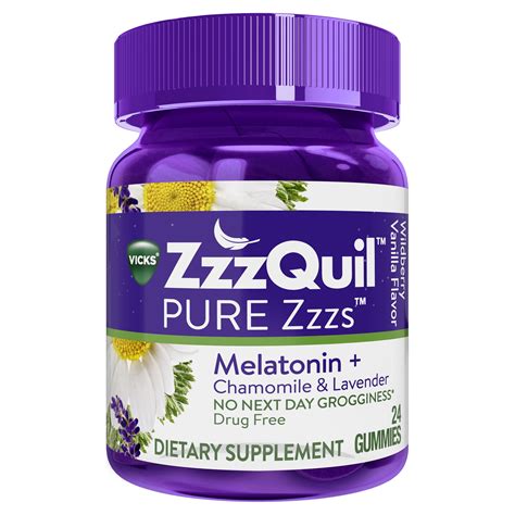 Vicks ZzzQuil PURE Zzzs Melatonin Gummies TV Spot, 'Unique Botanical Blend'