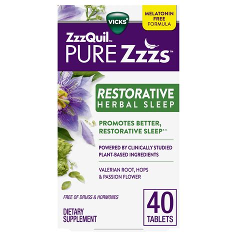 Vicks ZzzQuil PURE Zzzs Restorative Herbal Sleep tv commercials