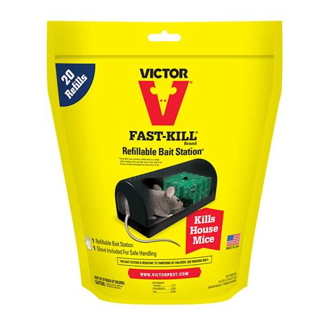 Victor Pest Fast Kill Bait Station With 20 Refills