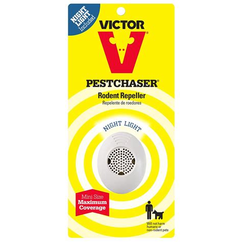 Victor Pest Ultrasonic Mini Pest Chaser With Night Light