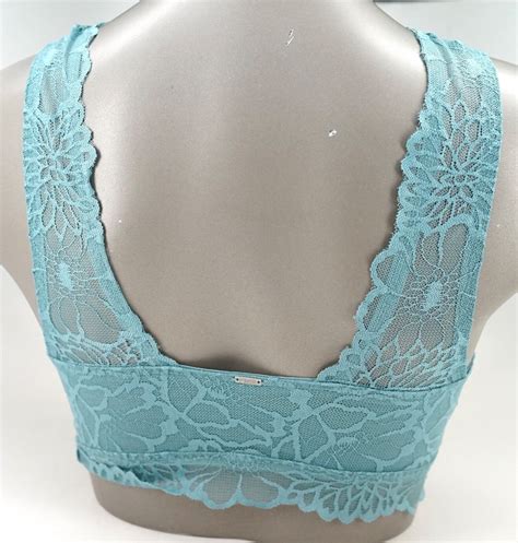 Victoria's Secret Very Sexy Wildflower Lace High Neck Bralette logo