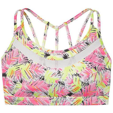 Victoria's Secret Victoria Sport Strappy Mesh-Trim Sport Bra tv commercials