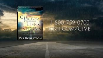 Victory Through Life's Storms Home Entertainment TV Spot featuring Pat Robertson