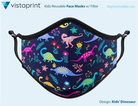 Vistaprint Kids Lightning Mask logo