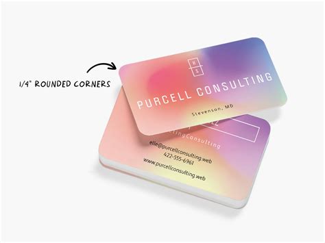 Vistaprint Rounded Corner Business Cards logo