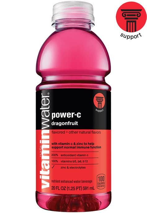 Vitaminwater Power-C Dragonfruit logo