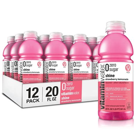 Vitaminwater Zero Sugar Shine Strawberry Lemonade