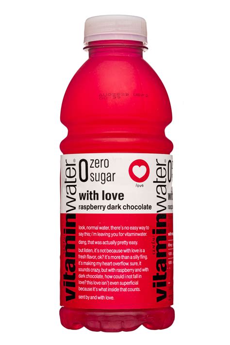 Vitaminwater Zero Sugar With Love Raspberry Dark Chocolate tv commercials