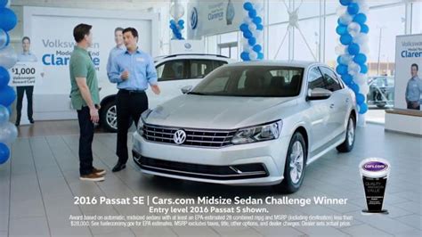 Volkswagen Model Year End Event TV commercial - Clarence: Passat
