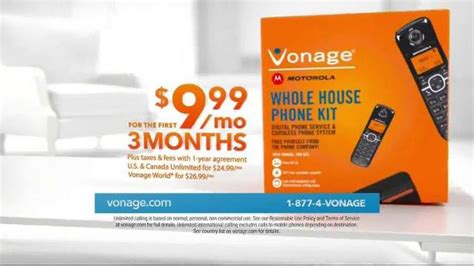 Vonage Whole House Phone Kit logo