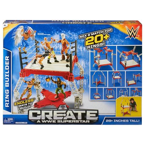 WWE (Mattel) Create a WWE Superstar Ring Builder tv commercials