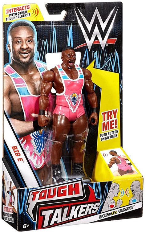 WWE (Mattel) Tough Talkers Big E Action Figure logo