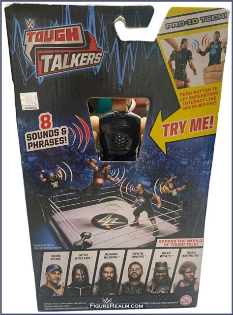 WWE (Mattel) Tough Talkers Kevin Owens logo