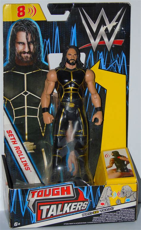 WWE (Mattel) Tough Talkers Seth Rollins logo