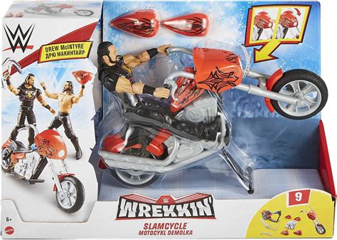 WWE (Mattel) WWE Wrekkin Slamcycle Drew McIntyre Figure