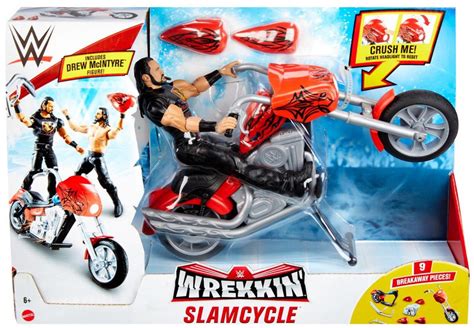 WWE (Mattel) WWE Wrekkin Slamcycle Motorcycle logo