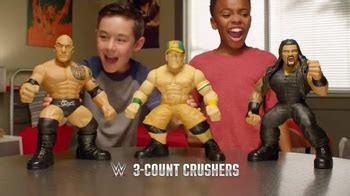 WWE 3-Count Crushers TV Spot, 'Wrestle Your Favorite Stars' created for WWE (Mattel)