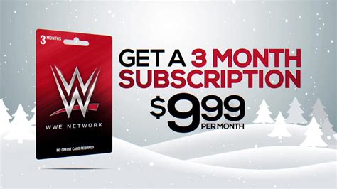 WWE Network Gift Card TV Spot, 'Give the Perfect Gift This Holiday Season' created for WWE Network