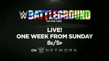 WWE Network TV commercial - 2017 Battleground