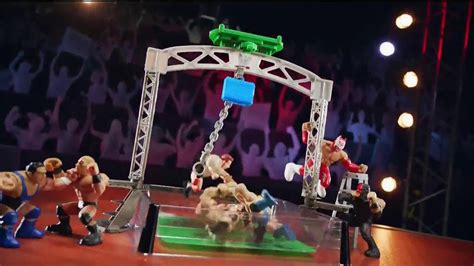 WWE Power Slammers Wrecking Brawl Playset TV Spot