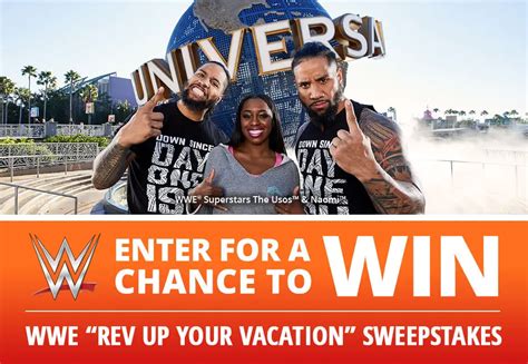 WWE Rev Up Your Vacation Sweepstakes TV Spot, 'Alone Time' Ft. Jimmy Uso featuring Naomi Uso