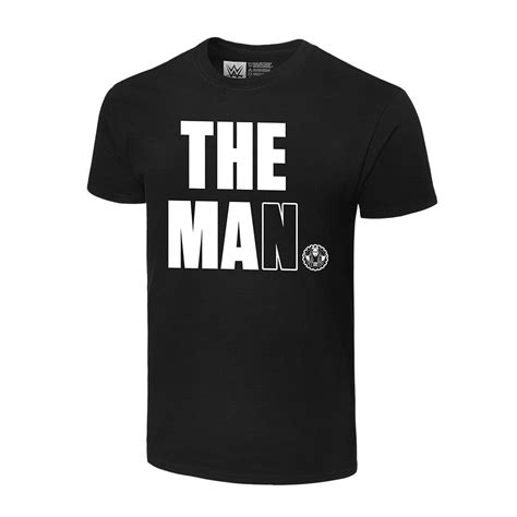 WWE Shop Black Becky Lynch Man of the Masses T-Shirt