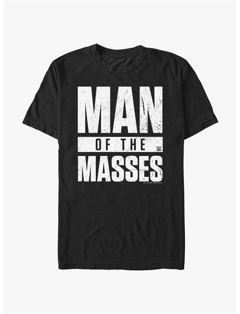 WWE Shop Black Becky Lynch Man of the Masses T-Shirt logo