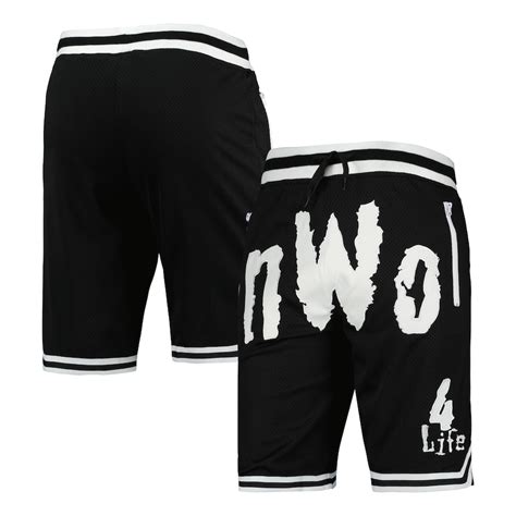 WWE Shop Black Roman Reigns Embroidered Logo Superstar Shorts logo