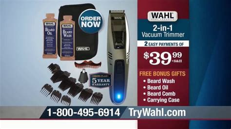 Wahl 2-in-1 Vacuum Trimmer TV Spot, 'Cleans Up After Itself'