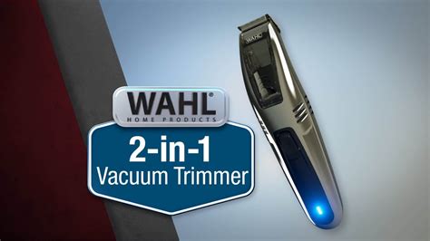 Wahl Clipper Co. 2-in-1 Vacuum Trimmer tv commercials