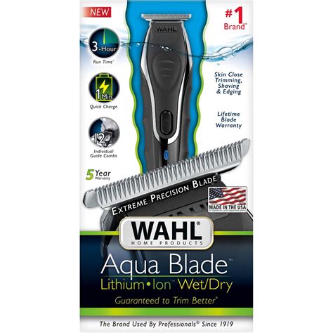 Wahl Clipper Co. Aqua Blade Lithium Ion Trimmer