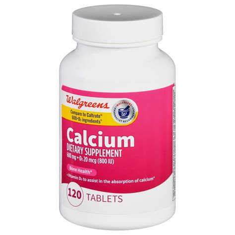 Walgreens Calcium Dietary Supplement tv commercials