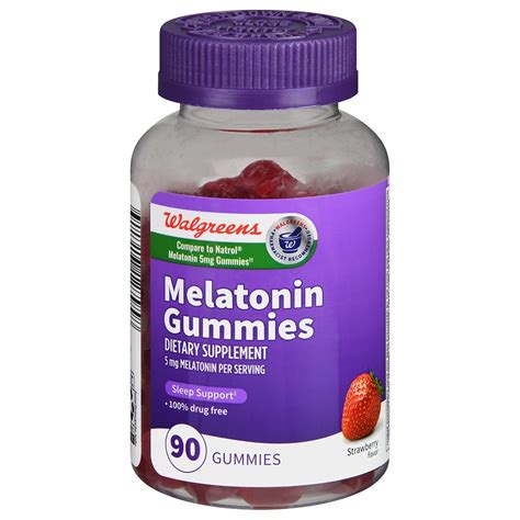 Walgreens Melatonin & Botanicals Gummies logo