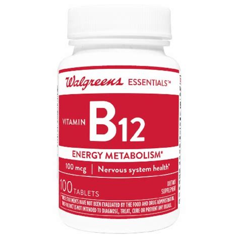 Walgreens Vitamin B12 logo