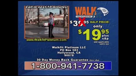 WalkFit Platinum TV Spot, 'Put Comfort Back in Your Life'