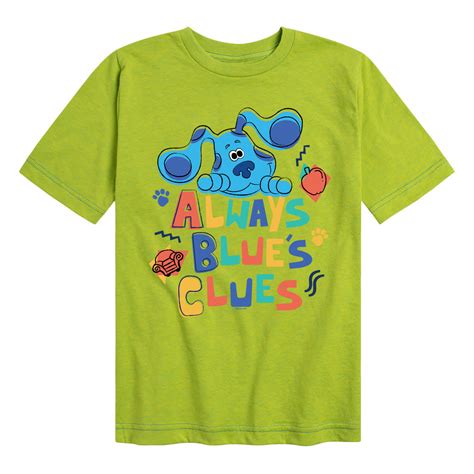 Walmart Blue's Clues Toddler Boys Short Sleeve T-shirt