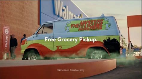 Walmart Grocery Pickup TV Spot, 'Famous Cars: Mystery Machine'