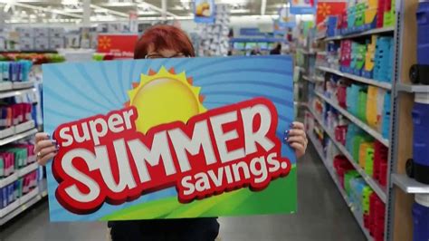 Walmart Super Summer Savings TV commercial - Sandi