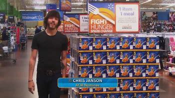 Walmart TV Spot, 'Fight Hunger' Featuring Chris Janson