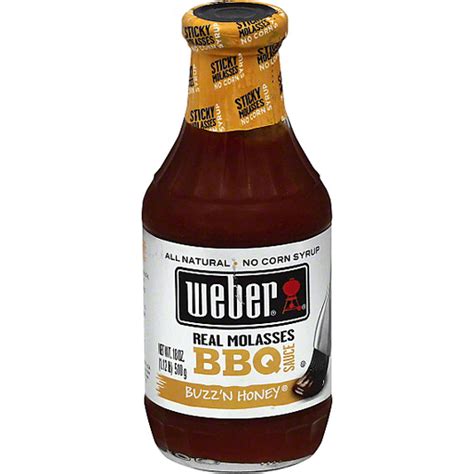 Weber Sweet & Thick Honey BBQ Sauce logo