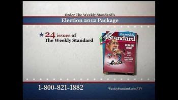 Weekly Standard TV Commercial for Election 2012 Package created for The Weekly Standard