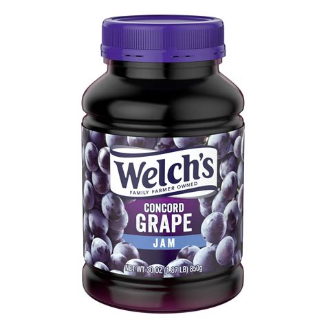 Welch's Natural Concord Grape logo