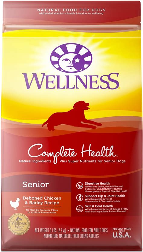 Wellness Pet Food Complete Health Adult Health Deboned Chicken, Chicken Meal & Rice Recipe