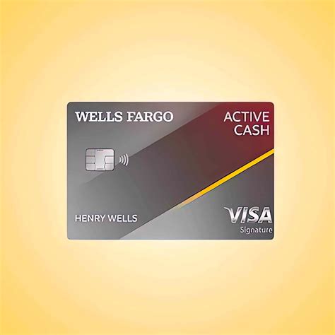 Wells Fargo Active Cash Visa Card logo