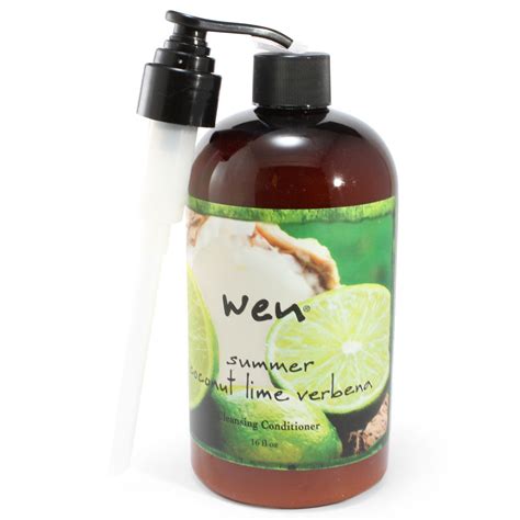 Wen Hair Care By Chaz Dean Summer Coconut Lime Verbena Cleansing Conditioner tv commercials